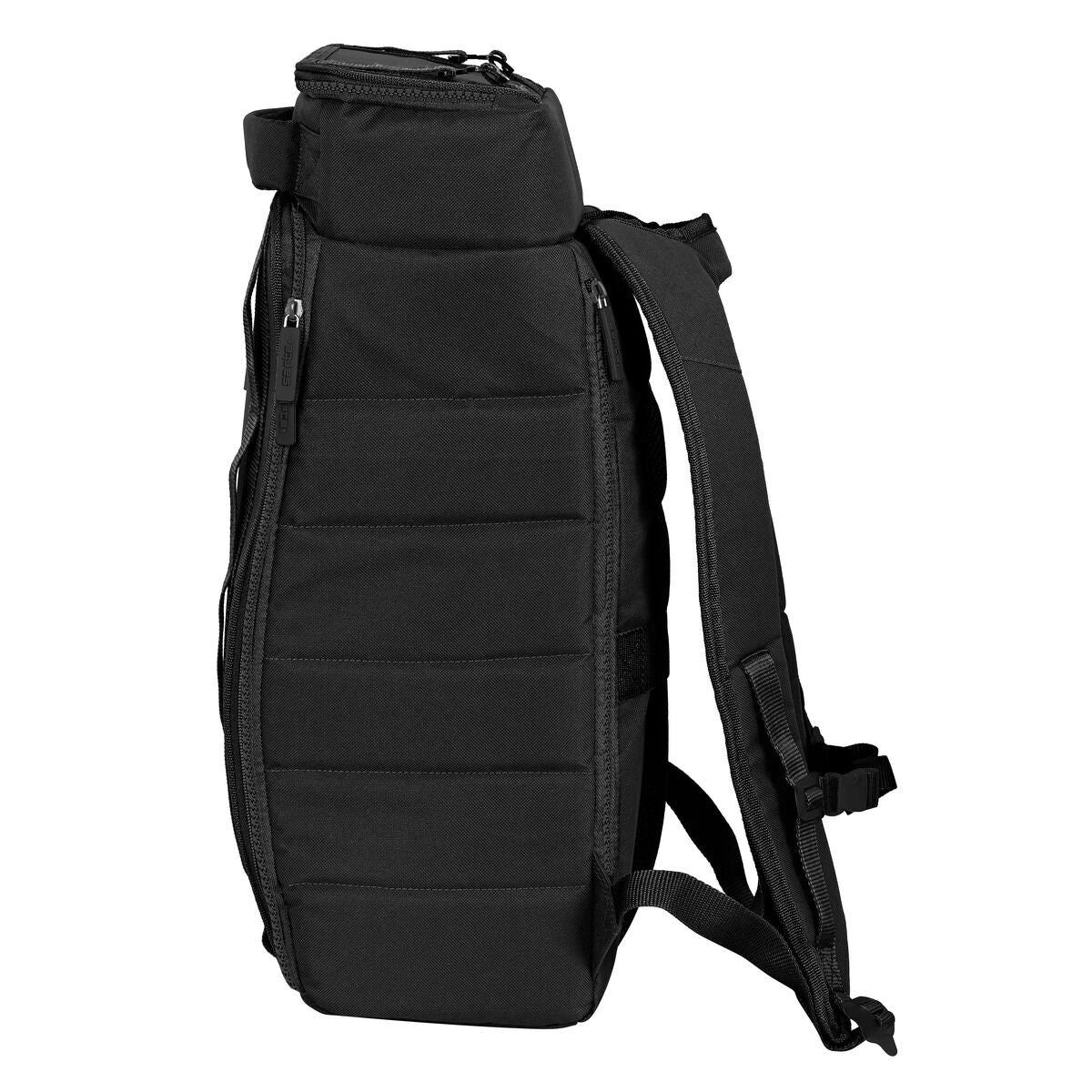 Mochila Safta de viaje negro 33x55x18 lateral con hombreras acolchadas y diseño moderno