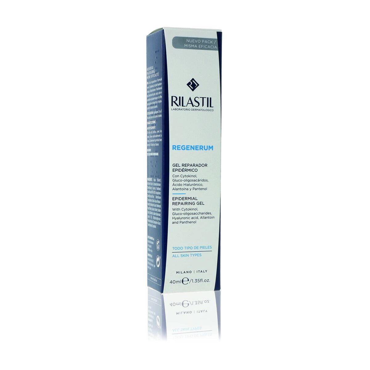 Gel Reparador Rilastil REGENERUM 40 ml, Rilastil regenerating gel 40ml para piel sensible y atópica.