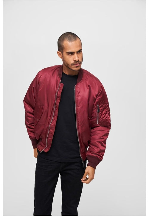 Cazadora Bomber MA1 | Chaqueta Piloto Hombre | Brandit | Resistente al Viento