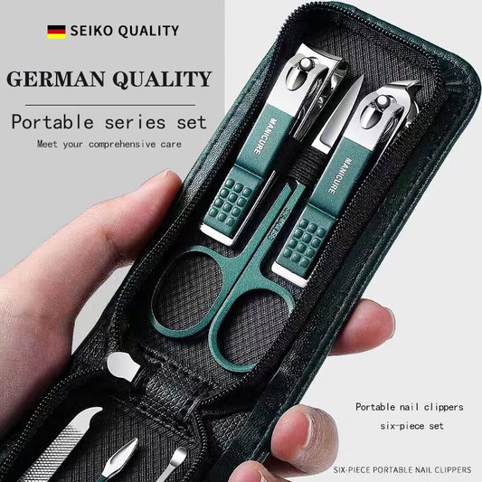 Set de Tijeras de Uñas Premium para Hombre y Mujer | Manicura y Pedicura