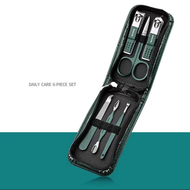 Set de Tijeras de Uñas Premium para Hombre y Mujer | Manicura y Pedicura