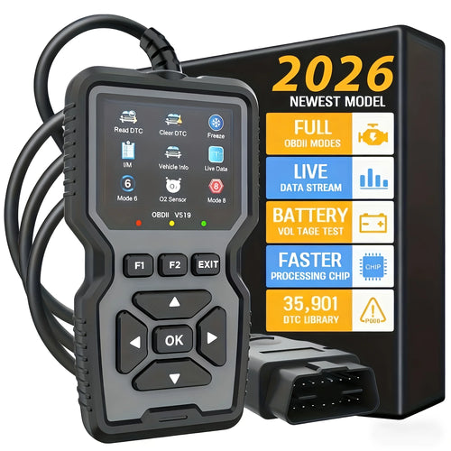 Escáner OBD2 Profesional V519 | Diagnóstico de Coche con USB
