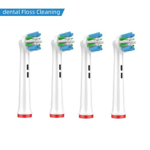 Cabezales de Recambio para Cepillo Eléctrico Oral-B | Pack de 4 | Cerdas Dupont