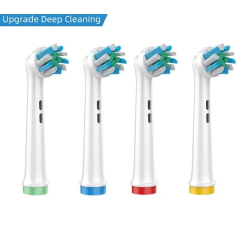 Cabezales de Recambio para Cepillo Eléctrico Oral-B | Pack de 4 | Cerdas Dupont