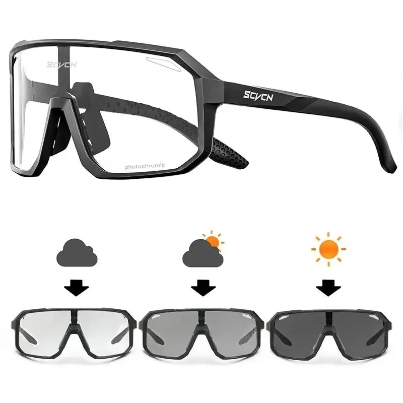 Gafas de Ciclismo Fotocromáticas Hombre Mujer | Bici de Montaña y Carretera