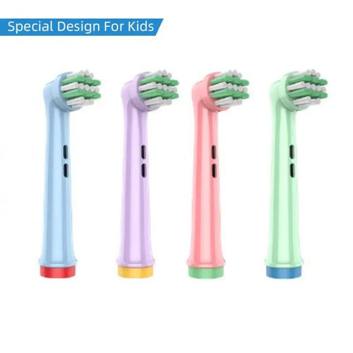 Cabezales de Recambio para Cepillo Eléctrico Oral-B | Pack de 4 | Cerdas Dupont