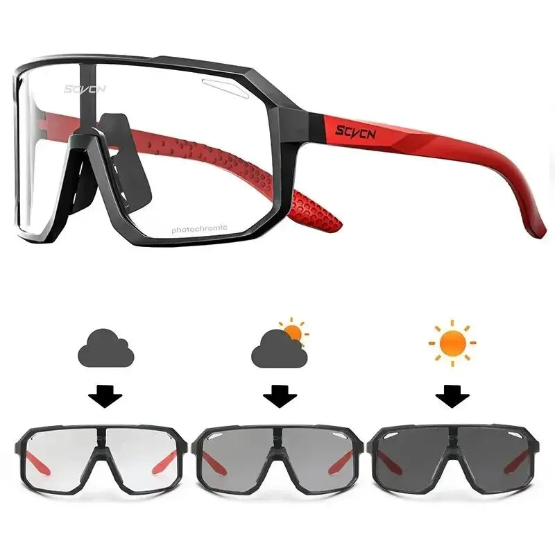 Gafas de Ciclismo Fotocromáticas Hombre Mujer | Bici de Montaña y Carretera