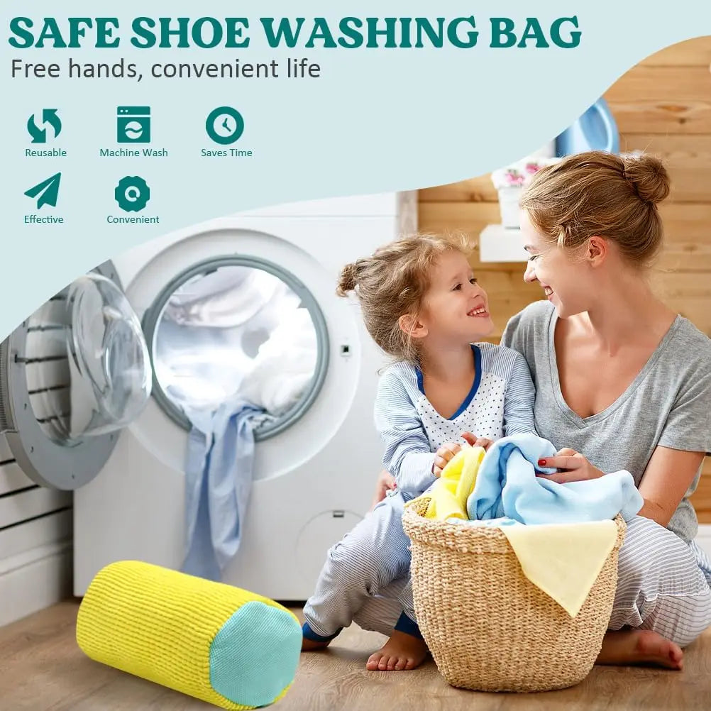 Bolsa de Lavadora para Zapatillas Reutilizable | Malla Protectora para Sneakers