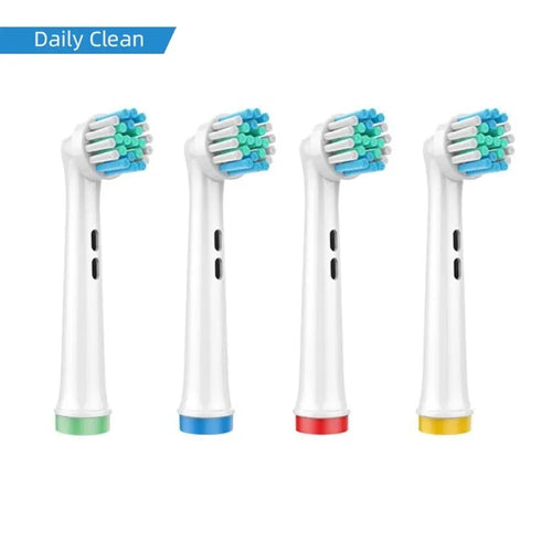 Cabezales de Recambio para Cepillo Eléctrico Oral-B | Pack de 4 | Cerdas Dupont