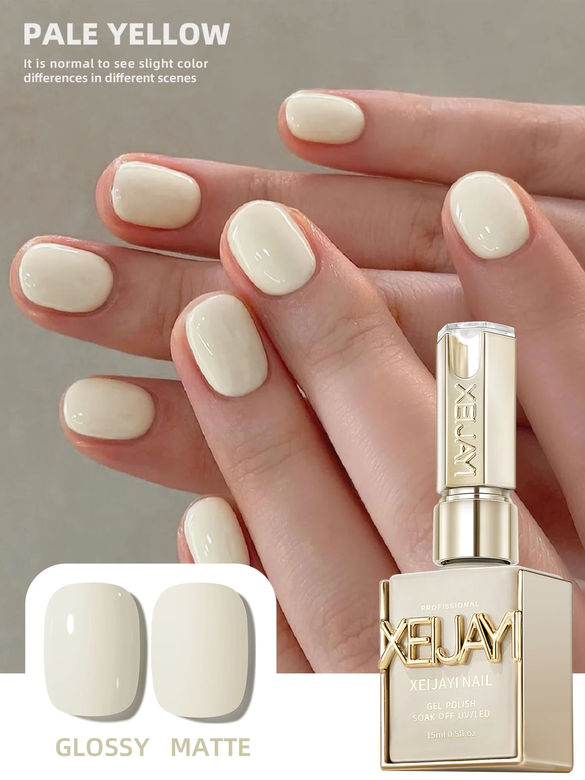Esmalte de Uñas en Gel | 15 ml | Semipermanente | Amplia Gama de Colores