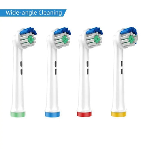 Cabezales de Recambio para Cepillo Eléctrico Oral-B | Pack de 4 | Cerdas Dupont