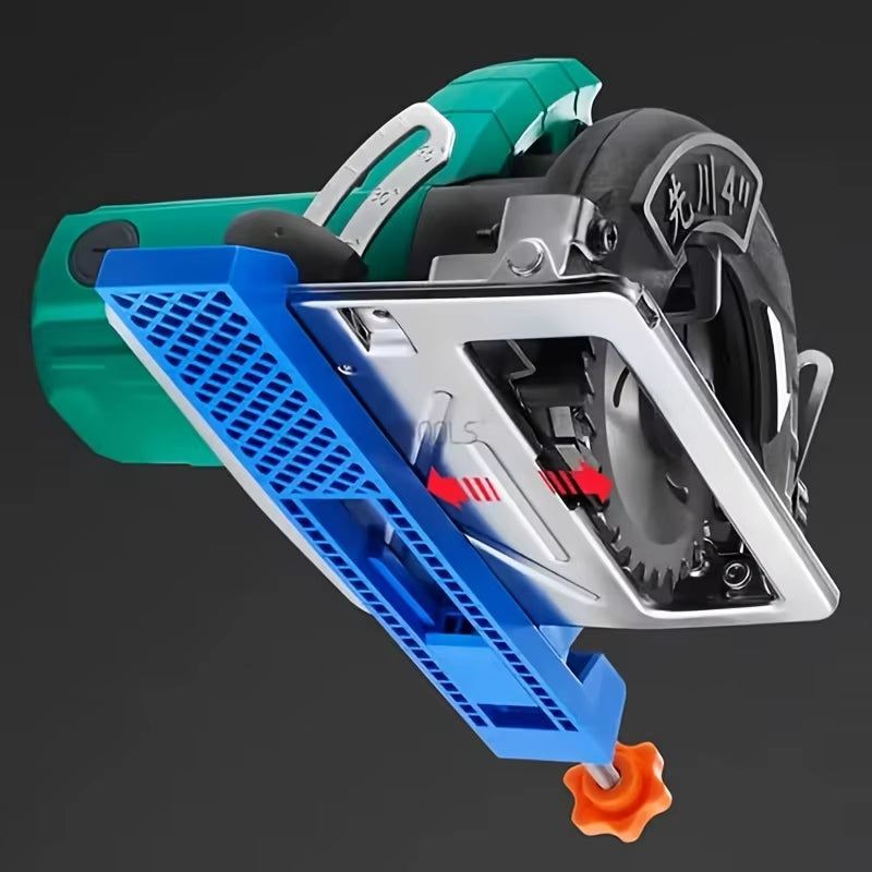 Linear Motion Guide Rail for Circular Saw, Adjustable Base Guide Rail with Clamp, Compatible with 3-1/2 to 7-Inch Circular Saw