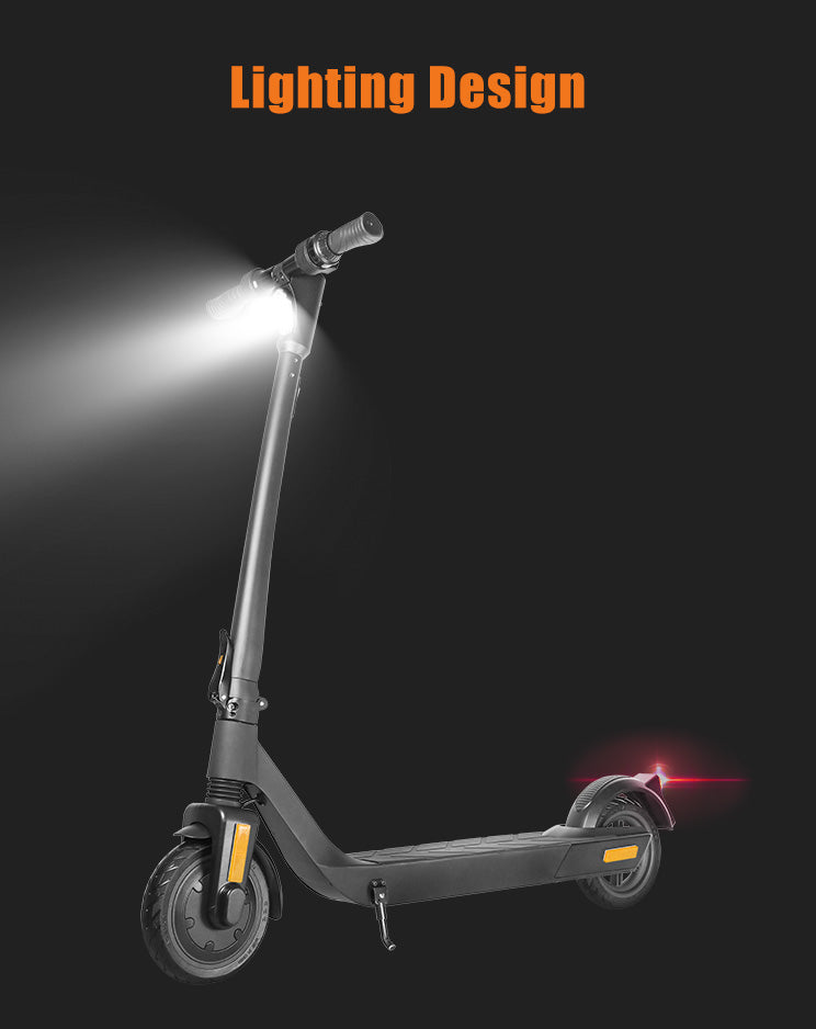 Patinete Eléctrico Plegable | 30 km Autonomía | Neumáticos 8,5" | 350W | IP54