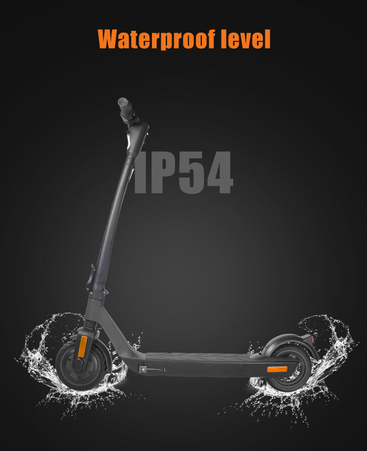 Patinete Eléctrico Plegable | 30 km Autonomía | Neumáticos 8,5" | 350W | IP54