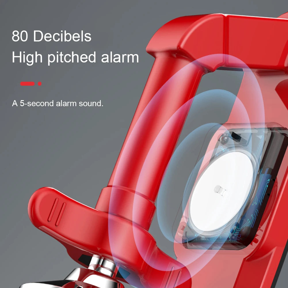 Portable Alarm Door Stopper Suction Cup Door Lock Brace Not Alarm /Alarm Type Self-Defense Security Device for anti Theft