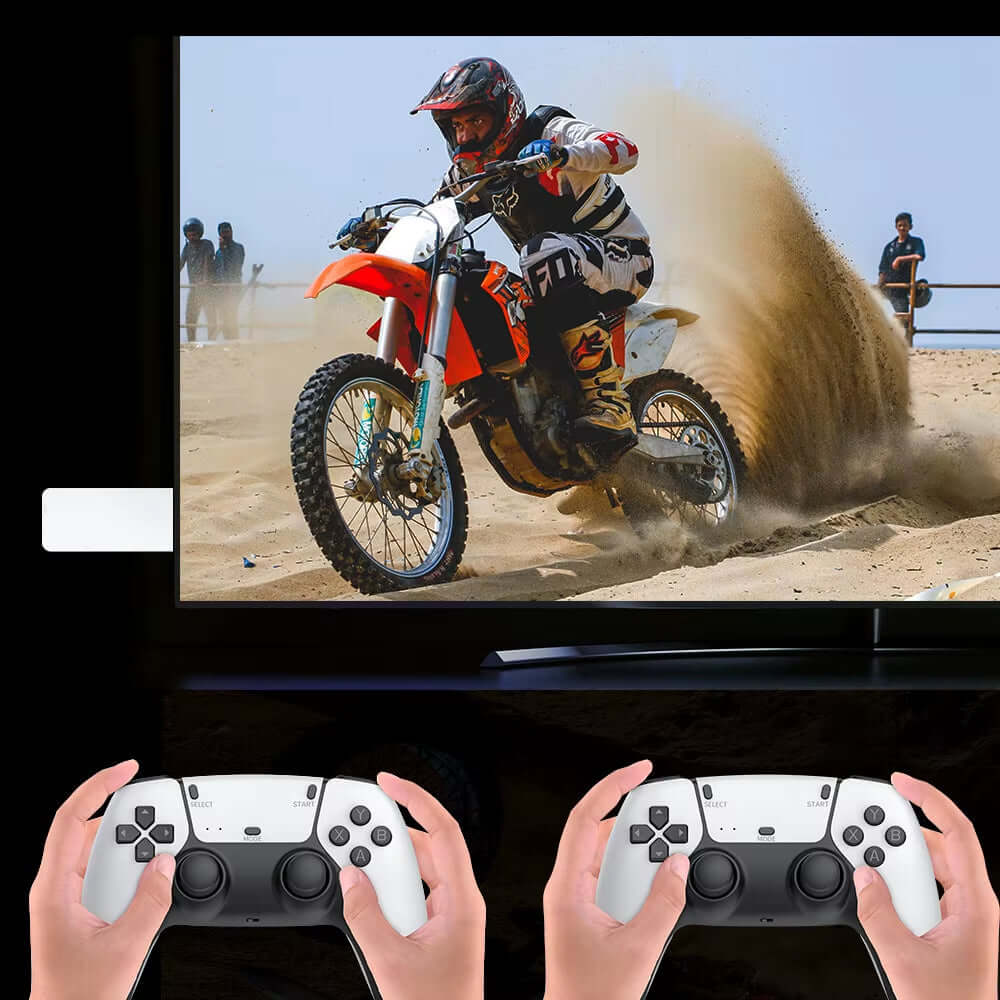 M15 Retro Game Console 64GB 20000+Game 4K High-Definition Output Handheld Video Game Stick 20+Emulator GBA PS1 Arcade Game