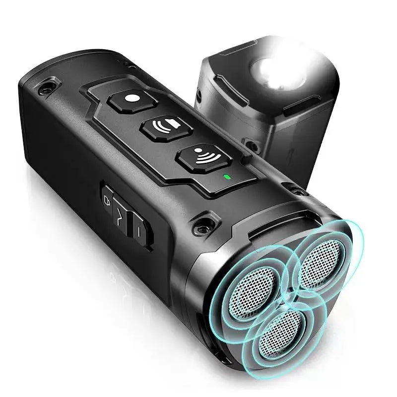 Pet Dog Repeller Ultrasonic Dog Training Device Rechargeable anti Dog Bark Deterrent Device with LED Flashlight