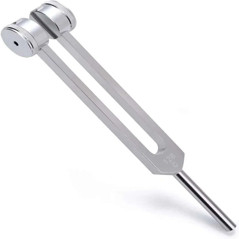 128Hz Tuning Fork Set Weighted Bio-Acoustic Tuning Fork for Reliever Pressure
