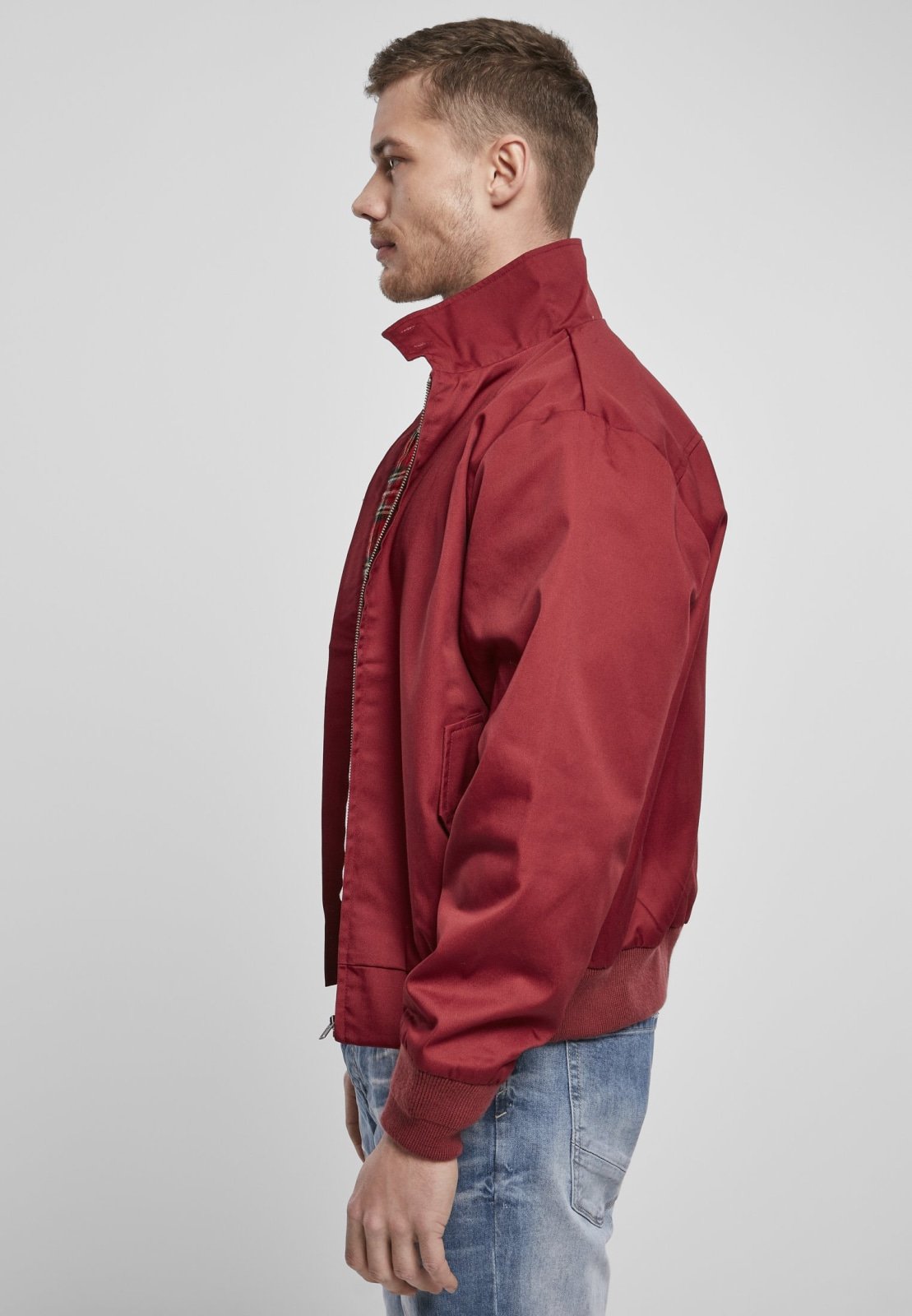 Chaqueta Harrington Canterbury | Brandit | Forro a Cuadros | Hombre