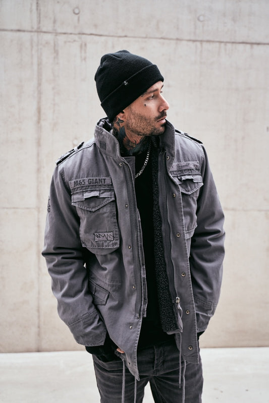 Brandit M65 Giant Winter Jacket | Chaqueta de Campo con Forro Interior Extraíble | Hombre