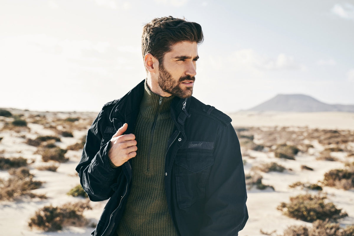 Brandit M65 Giant Winter Jacket | Chaqueta de Campo con Forro Interior Extraíble | Hombre