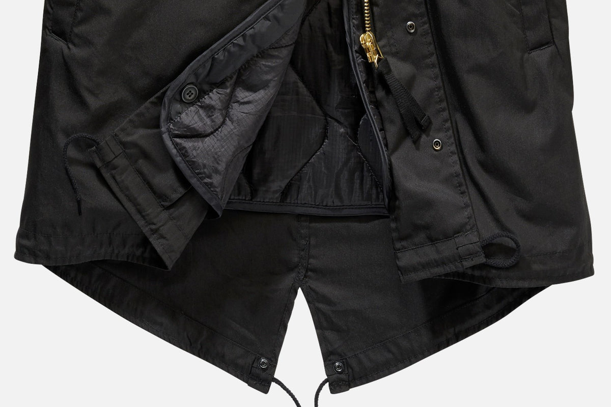 Parka Militar M51 Brandit | Forro Térmico Extraíble | Capucha | Estilo Urbano | Hombre | Tallas S-3XL