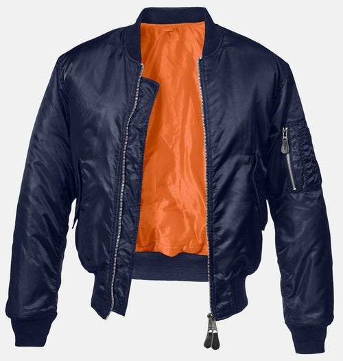 Cazadora Bomber MA1 | Chaqueta Piloto Hombre | Brandit | Resistente al Viento