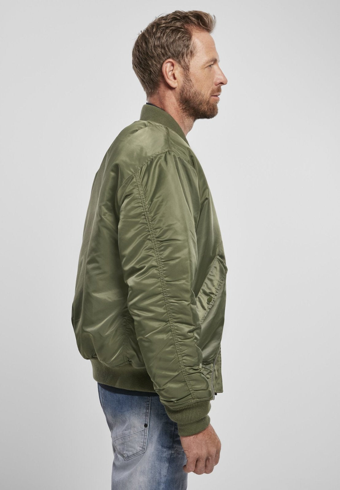 Cazadora Bomber MA1 | Chaqueta Piloto Hombre | Brandit | Resistente al Viento