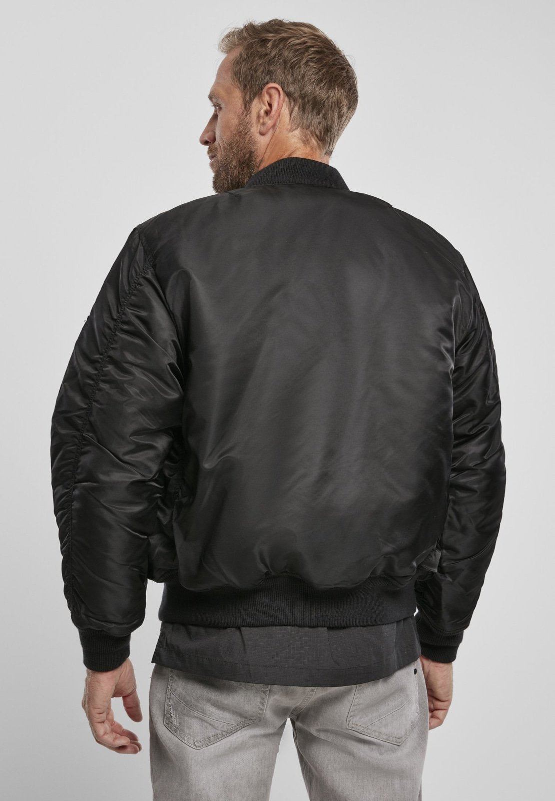 Cazadora Bomber MA1 | Chaqueta Piloto Hombre | Brandit | Resistente al Viento