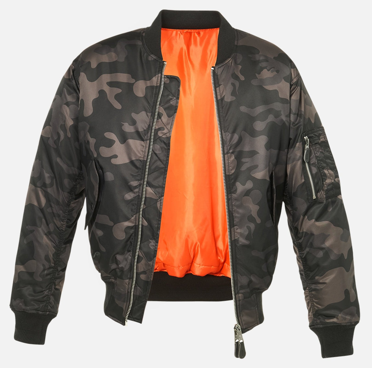 Cazadora Bomber MA1 | Chaqueta Piloto Hombre | Brandit | Resistente al Viento
