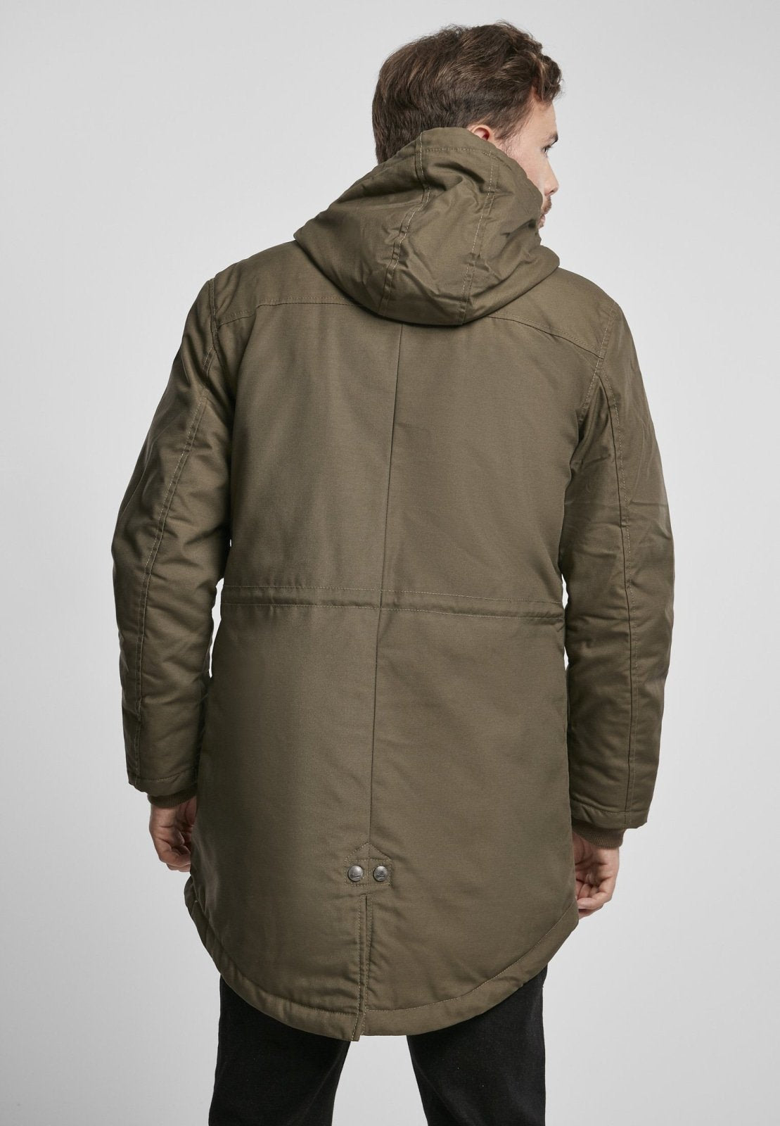 Brandit Marsh Lake Parka | Chaqueta Fishtail con Forro de Peluche | Hombre