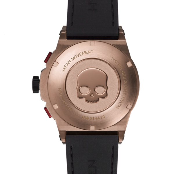 Reloj Otto Chrono Mezcla Oro y Marrón