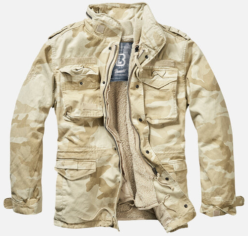 Brandit M65 Giant Winter Jacket | Chaqueta de Campo con Forro Interior Extraíble | Hombre