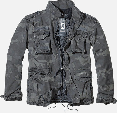 Brandit M65 Giant Winter Jacket | Chaqueta de Campo con Forro Interior Extraíble | Hombre