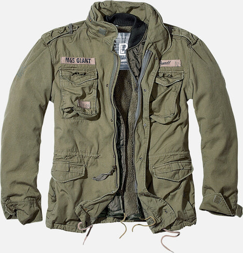 Brandit M65 Giant Winter Jacket | Chaqueta de Campo con Forro Interior Extraíble | Hombre