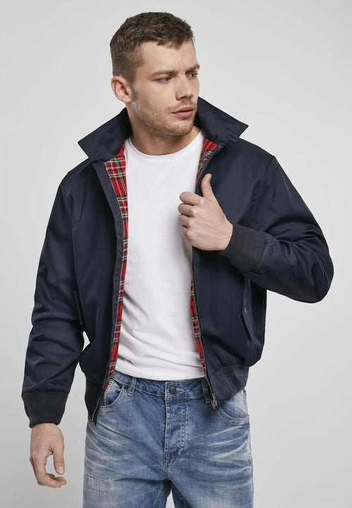 Chaqueta Harrington Canterbury | Brandit | Forro a Cuadros | Hombre